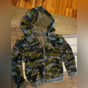 Cat & Jack Green Camo Hoodie